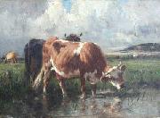 unknow artist Summer Pastoral, Bresle Valley oil painting reproduction